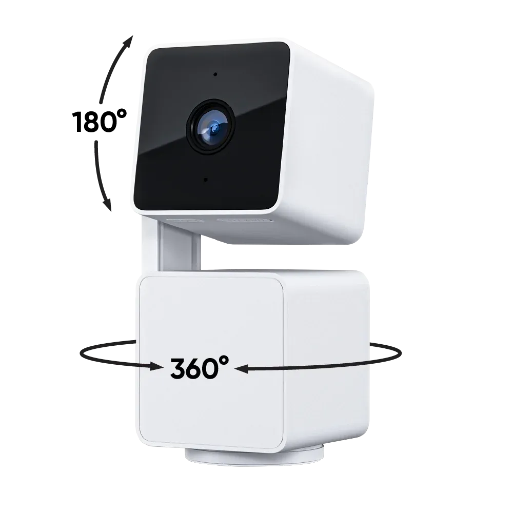 CÁMARA DE SEGURIDAD WYZE CAM PAN V3 BLANCA, vista 3
